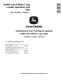 John Deere 2156G and 2156GLC Log Loaders (SN. from F216001) Operation and Test Manual (TM14045X19) 0
