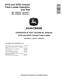 John Deere 331G and 333G Compact Track Loaders (SN: E314413-387237) Operation and Test Manual (TM14066X19) 0