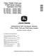 John Deere 770G, 770GP, 772G and 772GP Motor Graders (SN. C678818-680877, D678818-680877) Operation and Test Manual (TM14076X19) 0