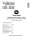 John Deere 870G, 870GP, 872G and 872GP Motor Graders (SN. C678818-680877, D678818-680877) Operation and Test Manual (TM14077X19) 0