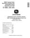John Deere 859M Tracked Feller Bunchers (Closed-Loop Hydrostatic Drive) Operation and Test Manual (TM14089X19) 0