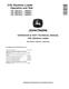 John Deere 310L Backhoe Loaders (SN. from A000001, C000001, D000001) Operation and Test Manual (TM14156X19) 0
