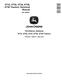 John Deere X710, X730, X734, X738 and X739 Lawn Tractors (SN. from 040001) Technical Manual (TM142319) 0