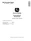 John Deere 30G (SN. from K265001) Compact Excavators Repair Manual (TM14235X19) 0
