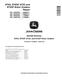 John Deere 870G, 870GP, 872G and 872GP Motor Graders (SN. from F680878, L700954) Repair Manual (TM14247X19) 0