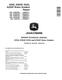 John Deere 670G, 670GP, 672G and 672GP Motor Graders (SN. from C680878, D680878) Repair Manual (TM14253X19) 0