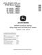 John Deere 870G, 870GP, 872G and 872GP Motor Graders (SN. from C680878, D680878) Repair Manual (TM14255X19) 0