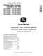 John Deere 903M, 953M and 959M Tracked Feller Bunchers Operation and Test Manual (TM14263X19) 0