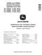 John Deere 953MH and 959MH Tracked Harvesters (SN: F/L317982-409162) Operation and Test Manual (TM14265X19) 0