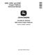 John Deere 525D, 530D and 536D Draper Platforms Technical Manual (TM142719) 0
