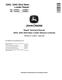 John Deere 320G and 324G Skid Steer Loaders with Manual Controls (SN. from J328658) Repair Manual (TM14301X19) 0