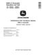 John Deere E400LC (SN. from C600002, D600002) Crawler Excavators Operation and Test Manual (TM14315X19) 0