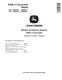 John Deere E400LC (SN. from C600002, D600002) Crawler Excavators Repair Manual (TM14316X19) 0