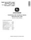 John Deere 944K Hybrid 4WD Loaders (SN: F690605-703599, from L703600) Operation and Test Manual (TM14317X19) 0