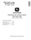 John Deere 655K (SN. from F339207) Crawler Loaders Operation and Test Manual (TM14323X19) 0