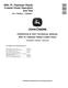 John Deere 850L PL (SN. from F352989) Pipelayer Ready Crawler Dozers Operation and Test Manual (TM14355X19) 0