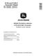 John Deere E130 and E140LC Crawler Excavators (SN. from D000001) Repair Manual (TM14395X019) 0