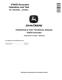 John Deere E36ZS (SN. from D016000) Compact Excavators Operation and Test Manual (TM14416X019) 0