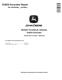 John Deere E36ZS (SN. from D016000) Compact Excavators Repair Manual (TM14417X019) 0