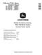John Deere 770G and 772G Motor Graders (SN. from C000001, D000001) Repair Manual (TM14443X019) 0