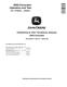 John Deere 200 G-Tier (SN. from F085001) Crawler Excavators Operation and Test Manual (TM14446X019) 0