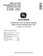 John Deere 260E and 310E Articulated Dump Trucks (SN. from D708125) Operation and Test Manual (TM14458X019) 0