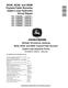 John Deere 803M, 853M and 859M (Open Loop Hydraulic Drive) Tracked Feller Bunchers Repair Manual (TM14564X019) 0
