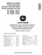 John Deere 803MH and 853MH (Closed Loop Hydrostatic Drive) Tracked Harvesters Operation and Test Manual (TM14571X019) 0