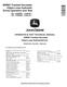 John Deere 859MH (Open Loop Hydraulic Drive) Tracked Harvesters Operation and Test Manual (TM14572X019) 0