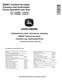 John Deere 859MH (Closed Loop Hydrostatic Drive) Tracked Harvesters Operation and Test Manual (TM14573X019) 0