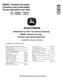John Deere 859MH (Closed Loop Hydrostatic Drive) Tracked Harvesters Operation and Test Manual (TM14575X019) 0