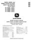 John Deere 803MH, 853MH and 859MH (Open Loop Hydraulic Drive) Tracked Harvesters Repair Manual (TM14576X019) 0