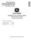 John Deere 350 P-Tier (SN. from F_00001) Crawler Excavators Operation and Test Manual (TM14580X019) 0