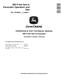 John Deere 380 P-Tier (SN. from F_00001) Crawler Excavators Operation and Test Manual (TM14582X019) 0