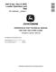 John Deere 644 G-Tier (SN. from LA00001) 4WD Wheel Loaders Operation and Test Manual (TM14592X019) 0