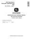 John Deere 470 P-Tier (SN. from F_00001) Crawler Excavators Operation and Test Manual (TM14598X019) 0