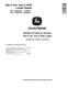 John Deere 544 G-Tier (SN. from DA00001, LA00001) 4WD Wheel Loaders Repair Manual (TM14601X019) 0