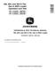 John Deere 184, 204 and 304 G-Tier 4WD Wheel Loaders (SN. from B067465) Operation and Test Manual (TM14602X019) 0