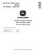 John Deere 824 P-Tier (SN. L_05963-08613) 4WD Wheel Loaders Repair Manual (TM14611X019) 0