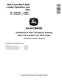 John Deere 844 P-Tier and 904 P-Tier (SN. from L_05963) 4WD Wheel Loaders Operation and Test Manual (TM14614X019) 0