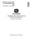 John Deere 544 P-Tier (SN. L_15418-18489) 4WD Wheel Loaders Operation and Test Manual (TM14657X019) 0