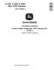 John Deere 107H, 92H, X116R, X146R and X166R Lawn Tractors Technical Manual (TM151319) 0
