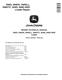 John Deere 544G, 624G, 644G 4WD Loaders, 544G LL Log Loaders and 544G TC Tool Cariers Repair Manual (TM1530) 0