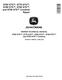 John Deere S760 STS, S770 STS, S780 STS, S785 STS and S790 STS Combines Repair Manual (TM153519) 0