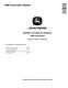 John Deere 190E Crawler Excavators Repair Manual (TM1540) 0