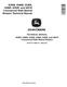 John Deere W36M, W36R, W48M, W48R, W52R and W61R Commercial Walk-Behind Mowers Technical Manual (TM154719) 0