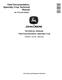 John Deere Yield Documentation Specialty Crop Technical Manual (TM155519) 0
