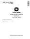 John Deere 862B (SN. from 793083) Scrapers Repair Manual (TM1570) 0