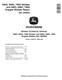 John Deere 540G, 640G, 740G Skidders, 548G, 648G and 748G Grapple Skidders Repair Manual (TM1600) 0