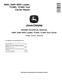 John Deere 444H, 544H 4WD Loaders, TC44H and TC54H Tool Cariers Repair Manual (TM1605) 0